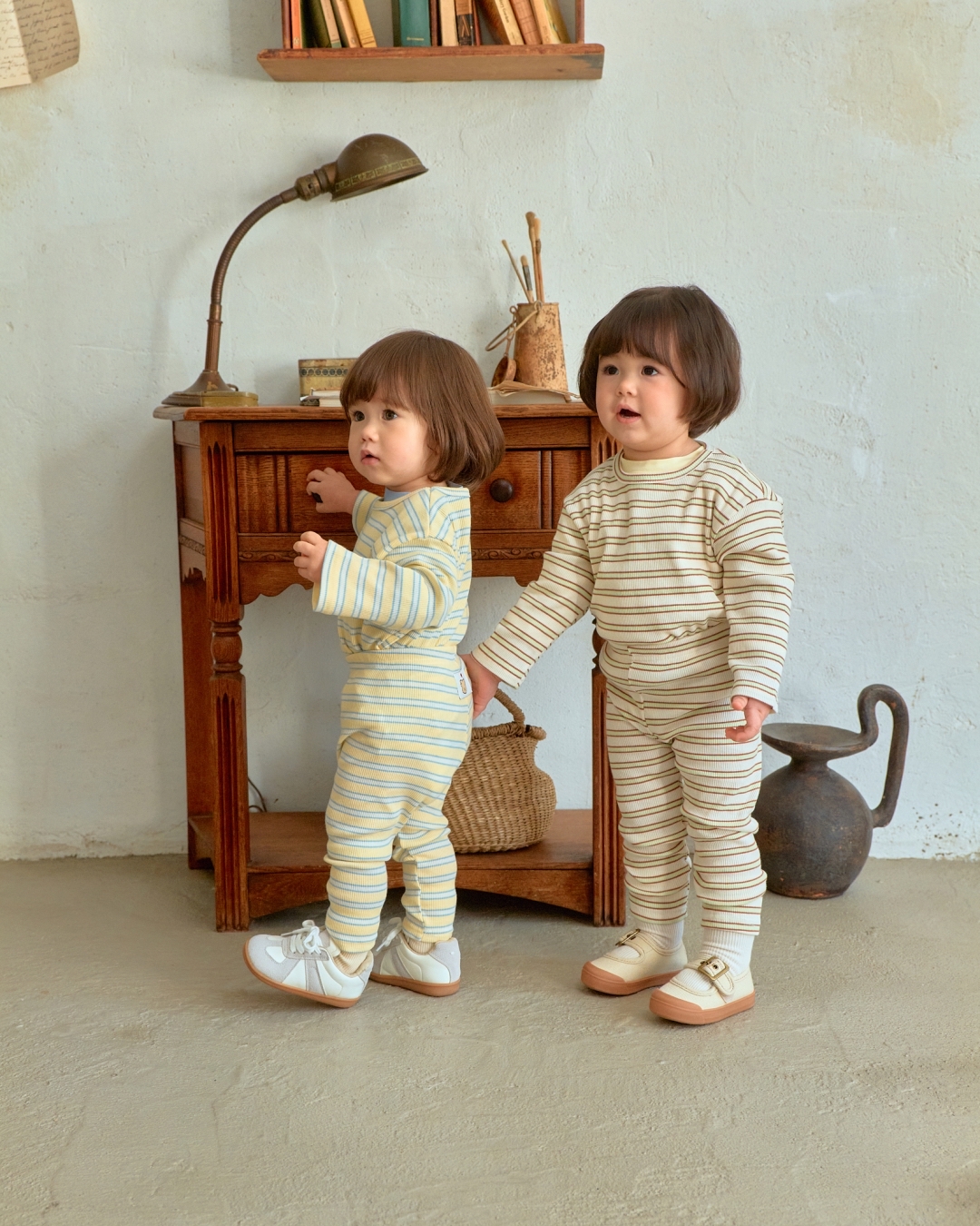 🇰🇷Oottbebe 1+1 tee set