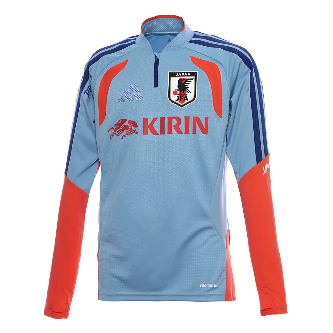 #球員版 Adidas Japan 日本 2026-27 Pro版1/4拉鏈訓練球衣 (包括球員版贊助) KL0869