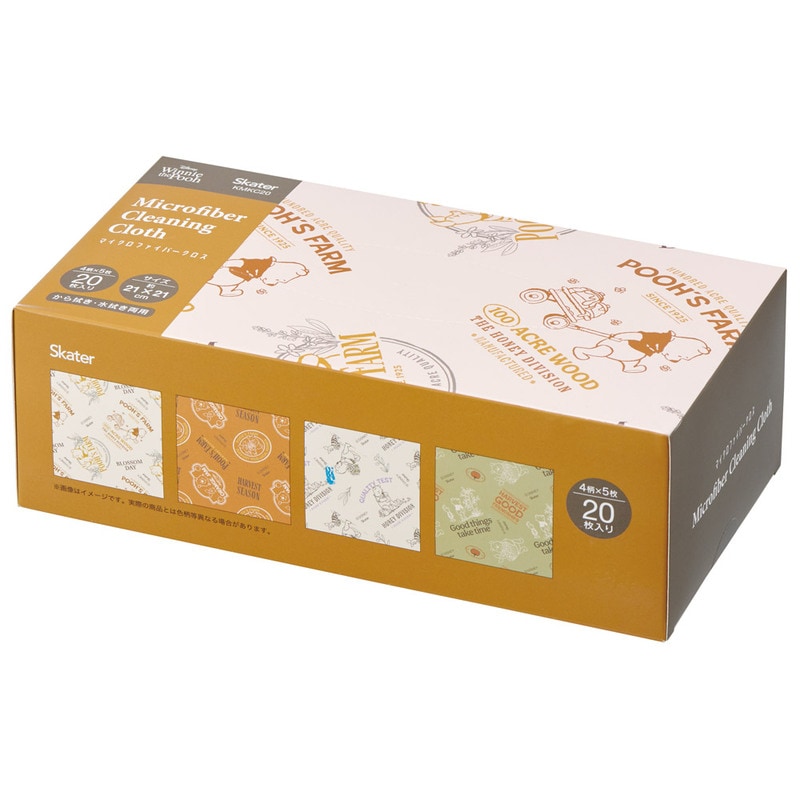 🆕【⭐訂購⭐】  日本直送🌀#Skater #Disney 超細纖維抹布(20 片裝)［3款選］🌀[ELCD-0226][260425]
