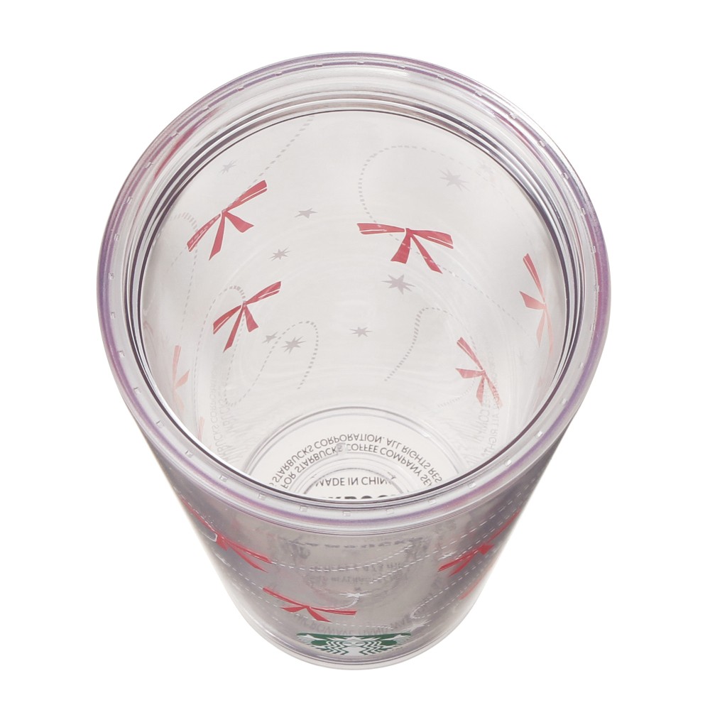 《日本 🇯🇵 STARBUCKS Colors of Holiday 聖誕系列》熊仔裝飾冷飲杯 473ml