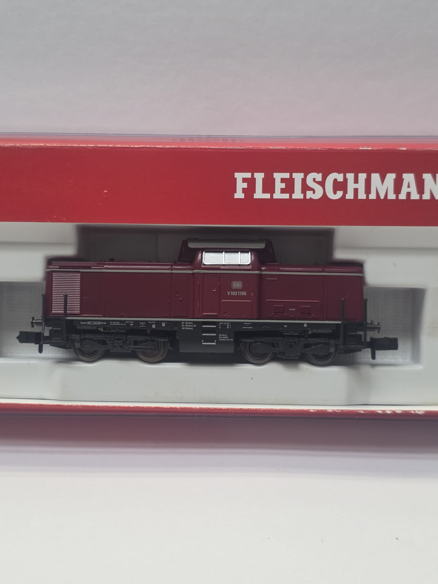 🚂 絕版經典！FLEISCHMANN 723006 V100 N規機車