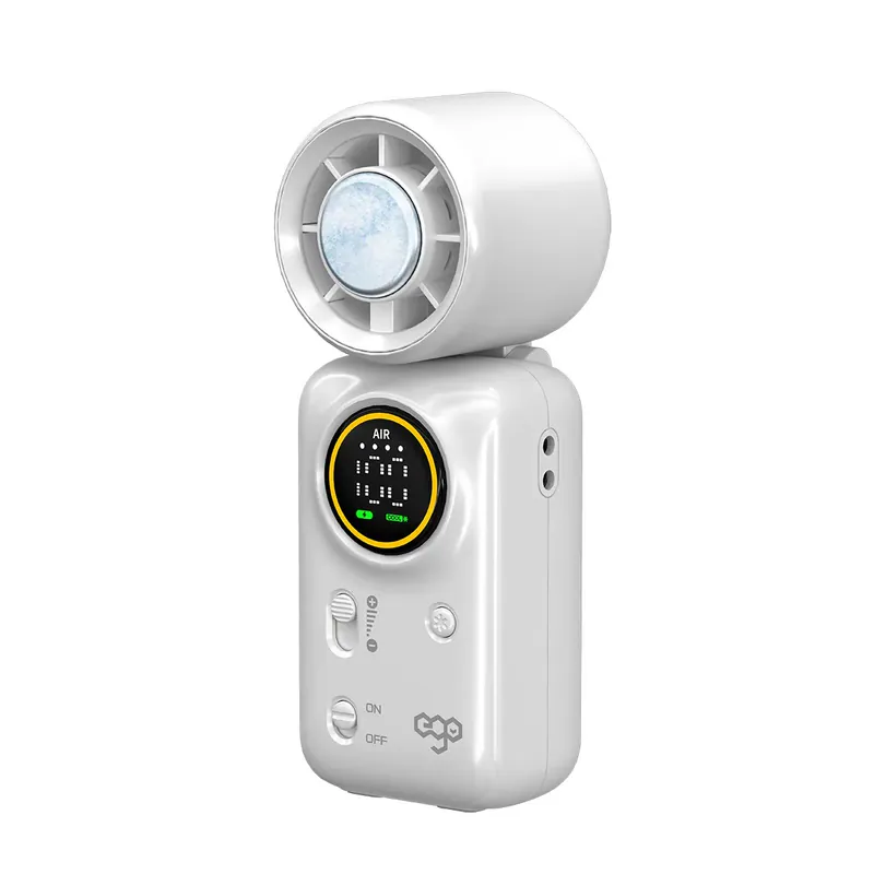 香港行貨 一年保養 ego HyFreeze2 Mini 迷你製冷風 16小時長氣 / 1.6萬轉風壓 / 動態LED顯示 / 可調角度 / 無極調整風速