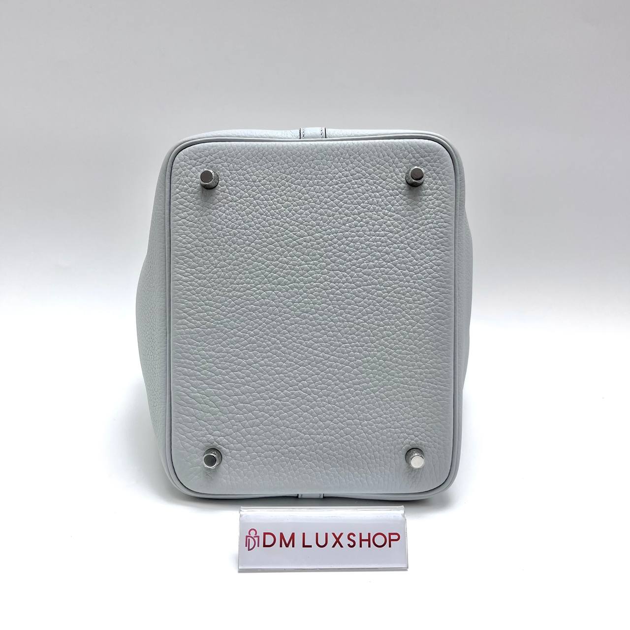 Hermes Picotin 22 Blue Pale PHW (Stamp Z)