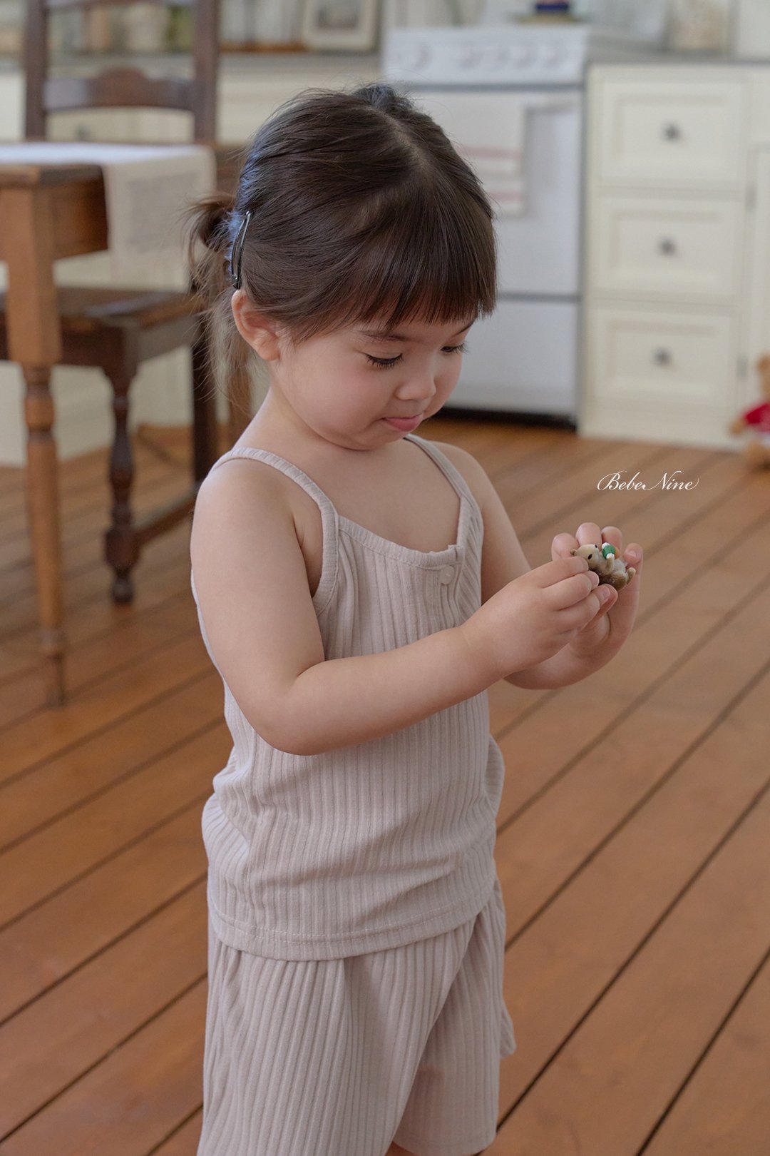 ☀️預訂 韓國直送☀️🇰🇷Bebenine三色簡約羅紋背心短褲上下套裝