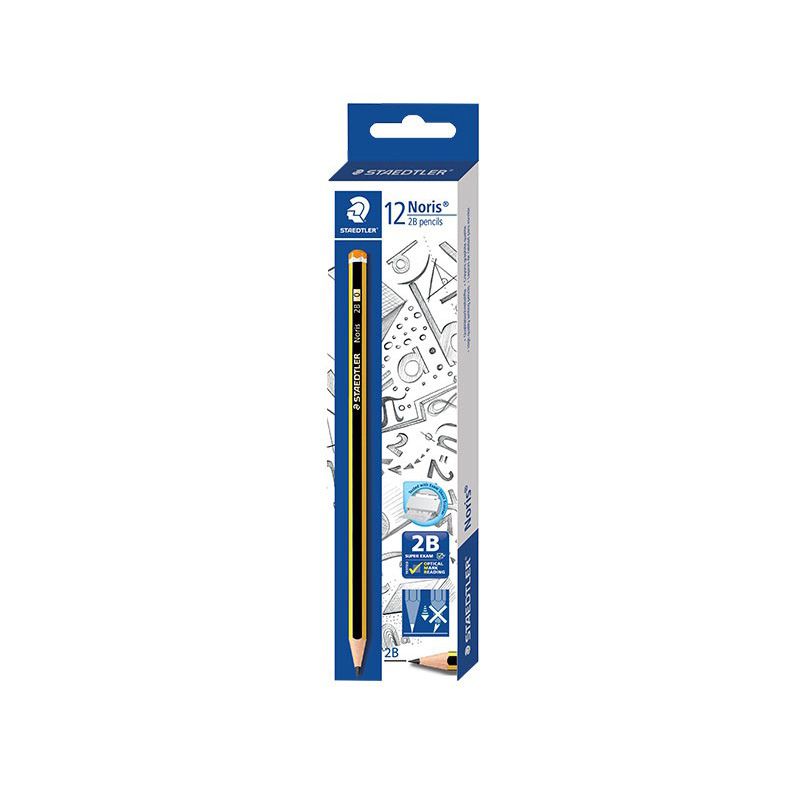Staedtler Noris 2B Pencil – Model 120 (12 Pcs/Box)