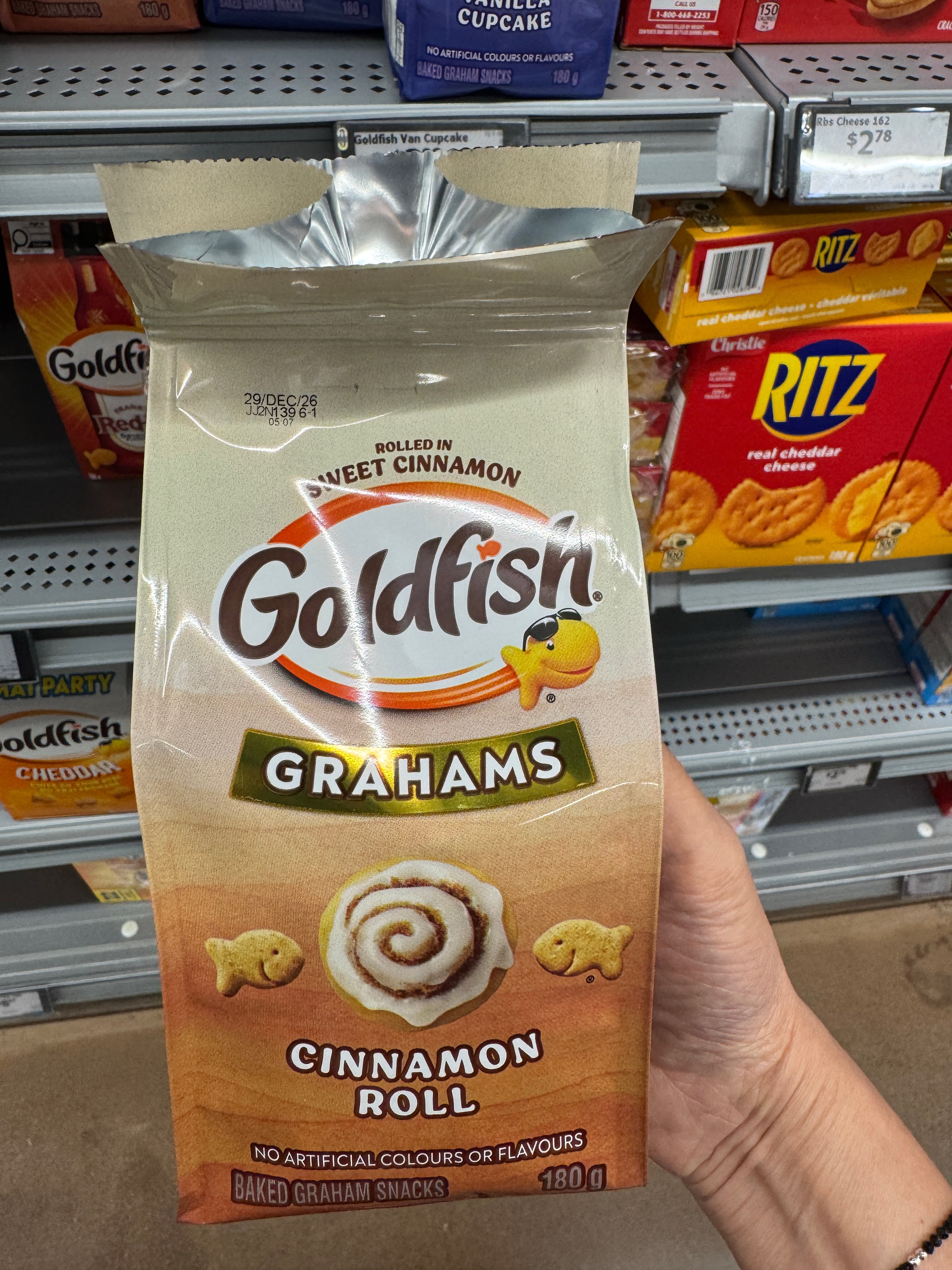 🇨🇦 Goldfish Grahams Cinnamon Roll 180g