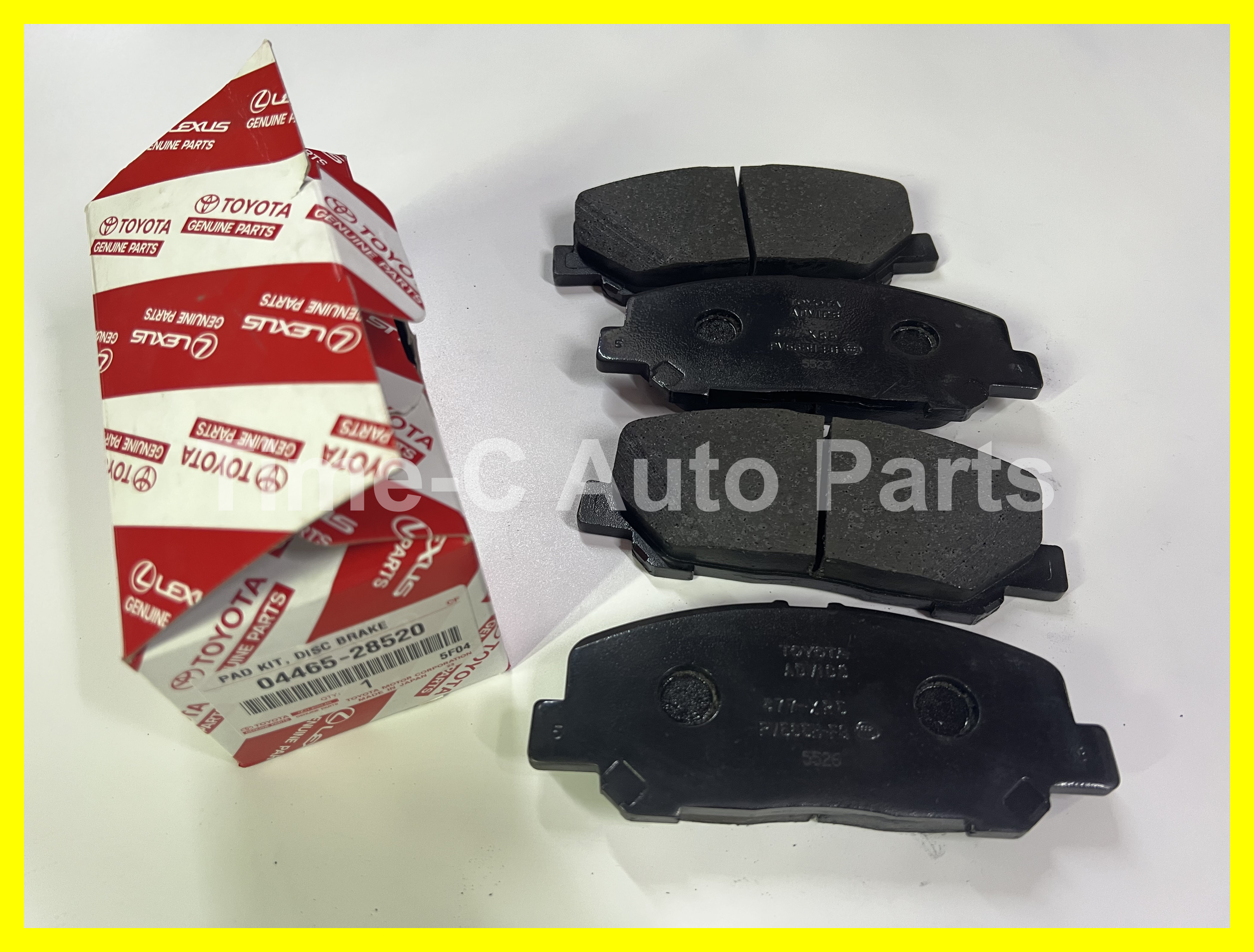 頭煞車皮 04465-28520 - Toyota Estima 50系