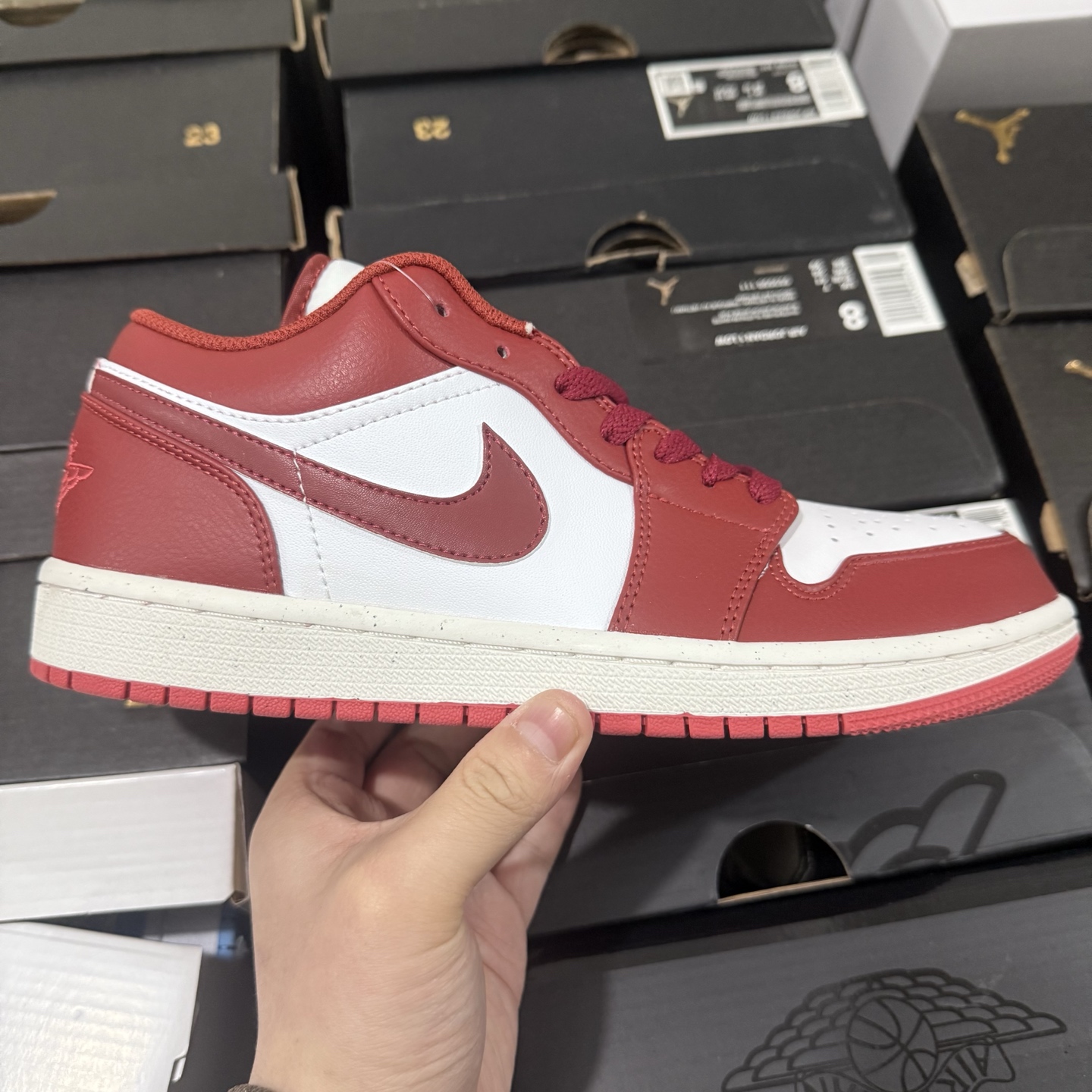 Nike Air Jordan 1 Low "Dune Red" FJ3459-160