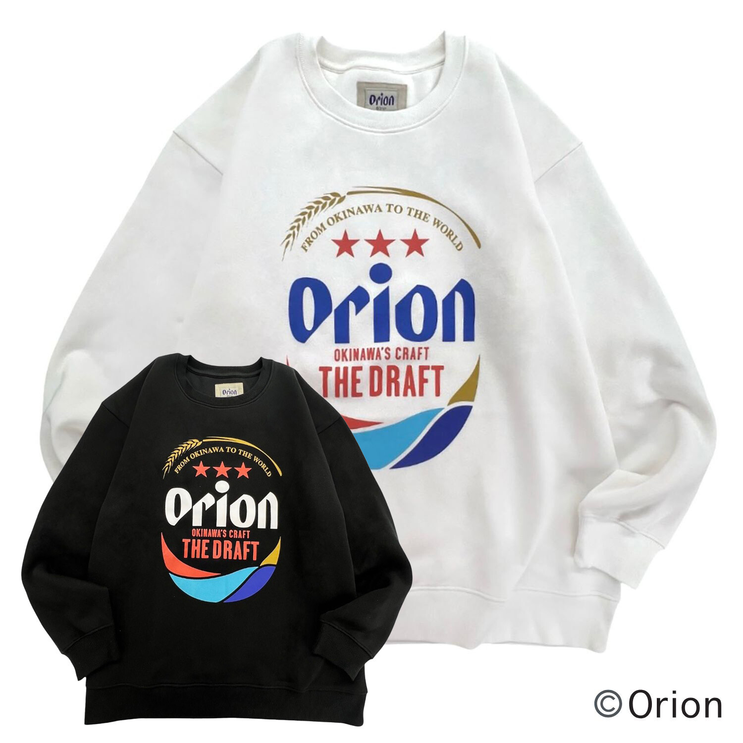 日版 沖縄 x Orion啤酒 長袖衛衣(全1款)