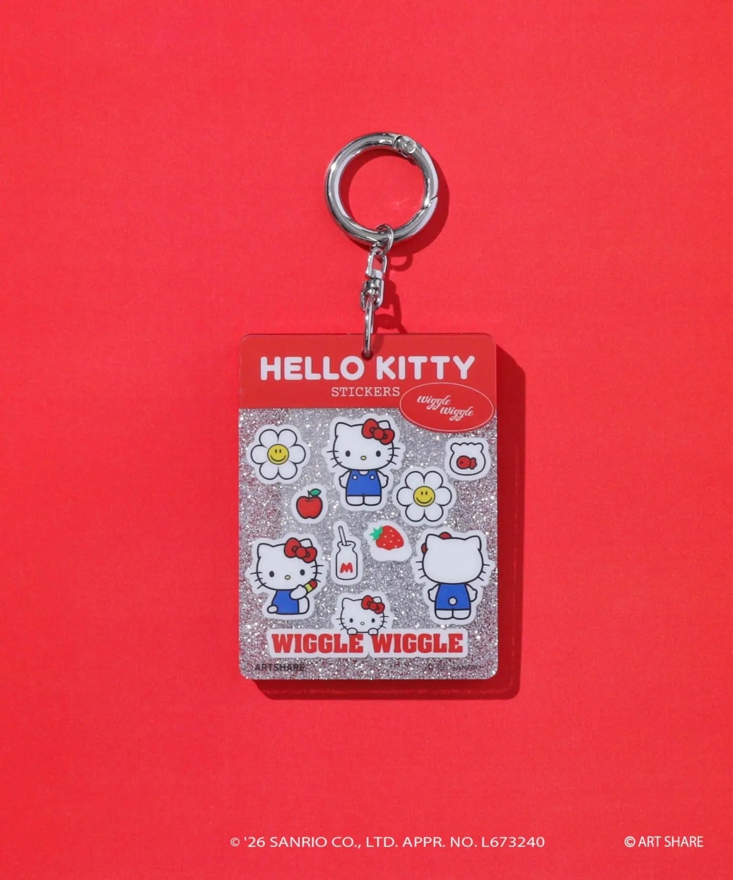 日本預訂📍日本Sanrio x Wiggle Wiggle系列 - 鏡子鎖匙扣盲盒 2026年11月下旬出貨