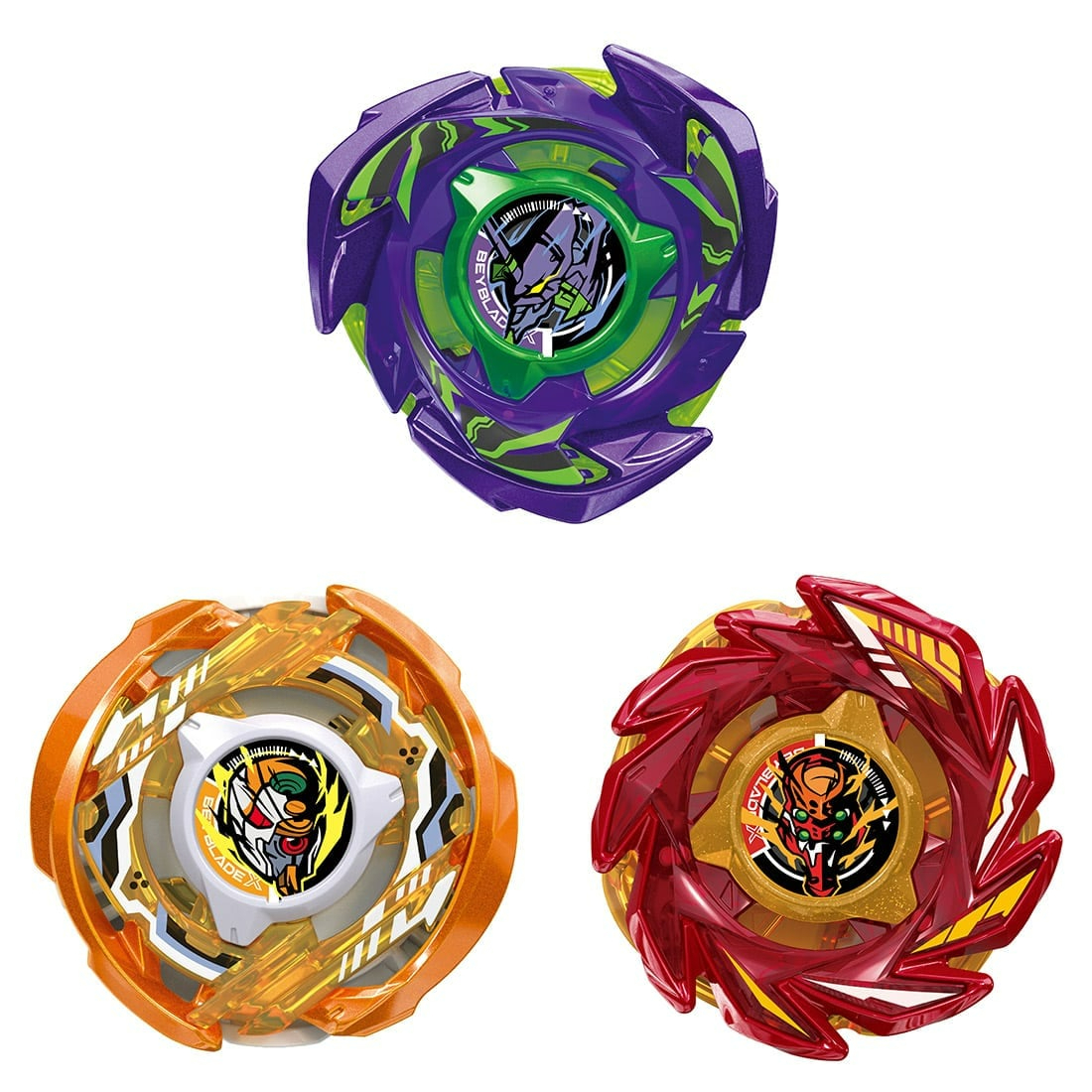 Takara Tomy 爆旋陀螺X Beyblade X CX-00 EVA Deck Set 新世紀福音戰士套裝 (行版)