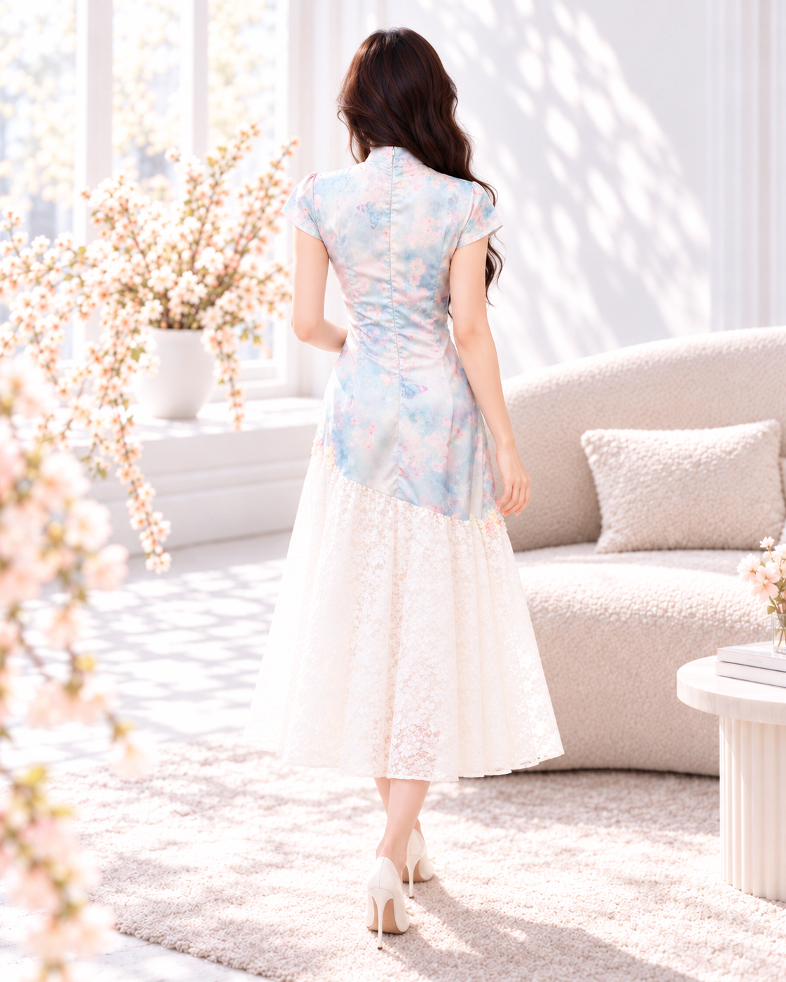 5167 Oriental Grace Cheongsam Dress