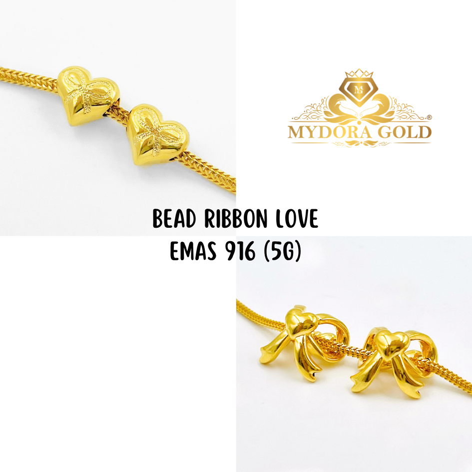 MYDORA Bead Ribbon Love (5G) l EMAS 916/22K