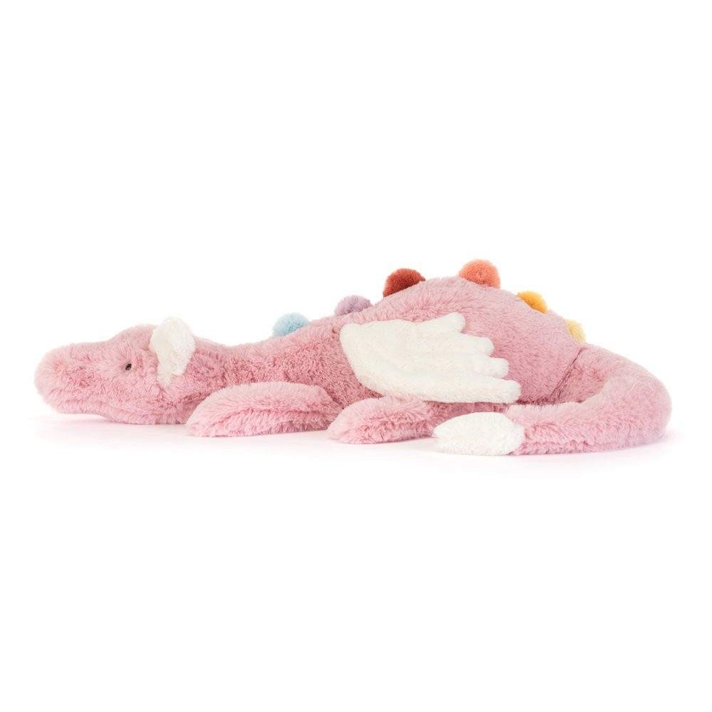 【高級收藏款】Jellycat Duskrise Dragon 暮光龍公仔 - 夢幻漸變紫、絕美療癒系
