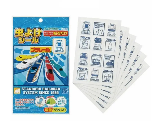 Skater 防蚊貼 新幹線 72枚