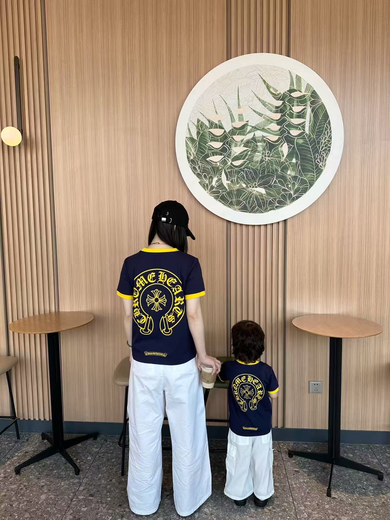 0774 親子❤️ 倫敦限定𝙘𝙝𝙧𝙤𝙢𝙚克羅心