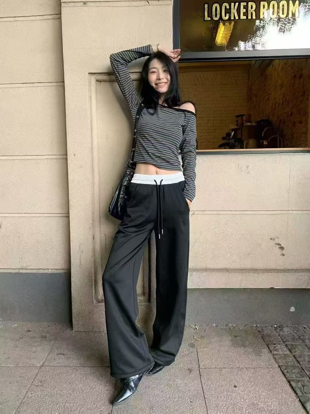 韓國拼邊褲 M460 03Lai484260