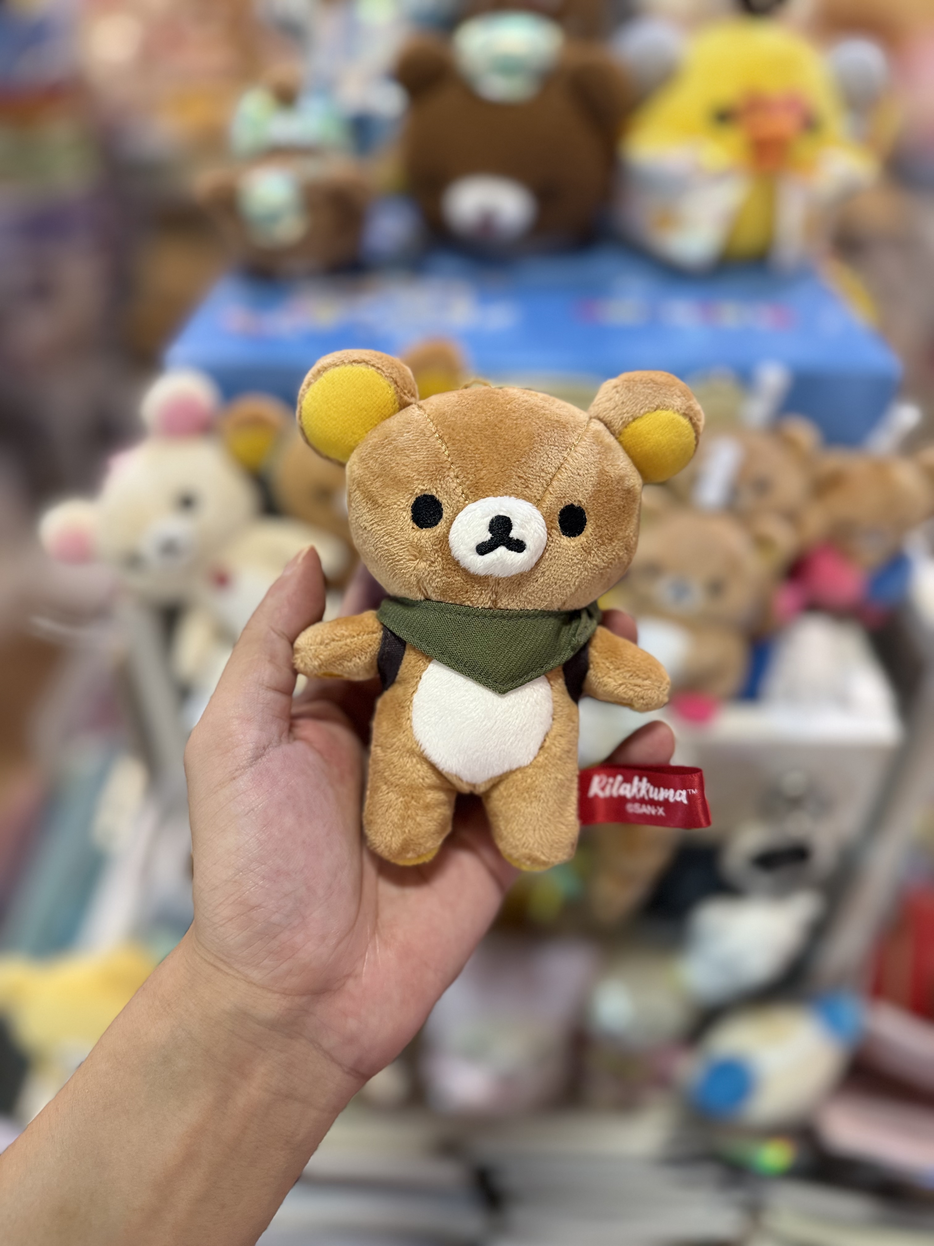 《現貨》全新日本專店限定 rilakkuma  x Coleman 掛飾