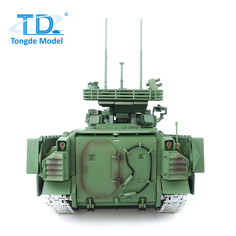 全新 通德 1:16 遙控 M 2128 布雷德利 105mm 火炮支援戰車 | 遙控坦克| 3.0版 | 金屬升級版本 | 紅外線對戰 | 伸縮炮管