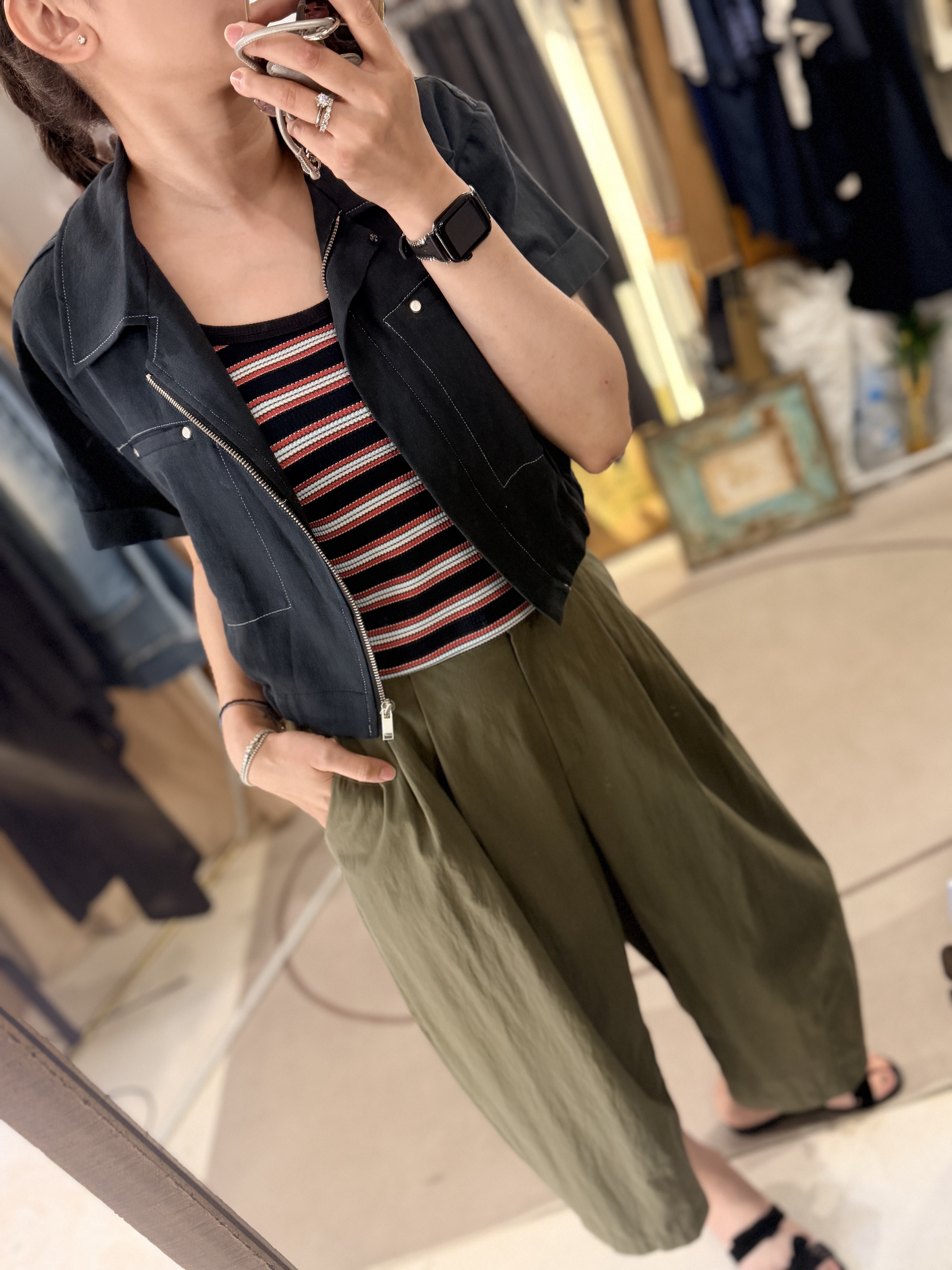 Shortest cotton jacket