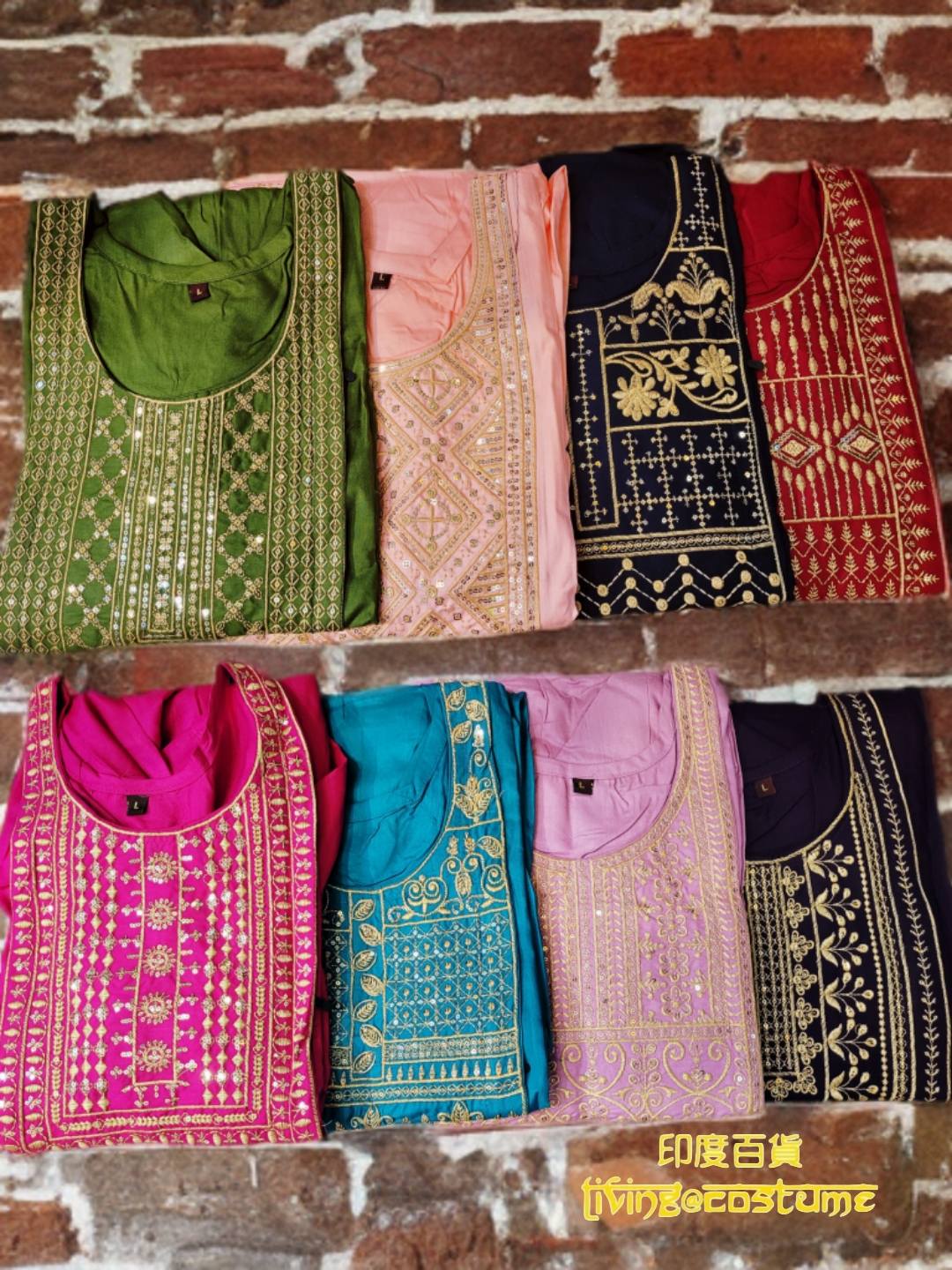 印度刺繡連身裙