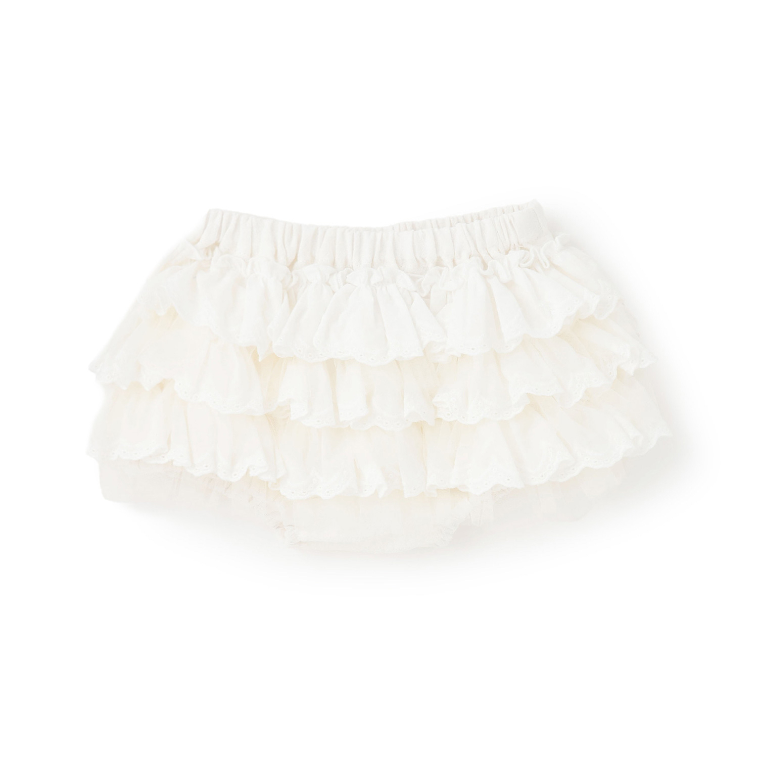 🇯🇵預訂 日本直送🇯🇵Petit Main三色蕾絲花邊層疊燈籠褲