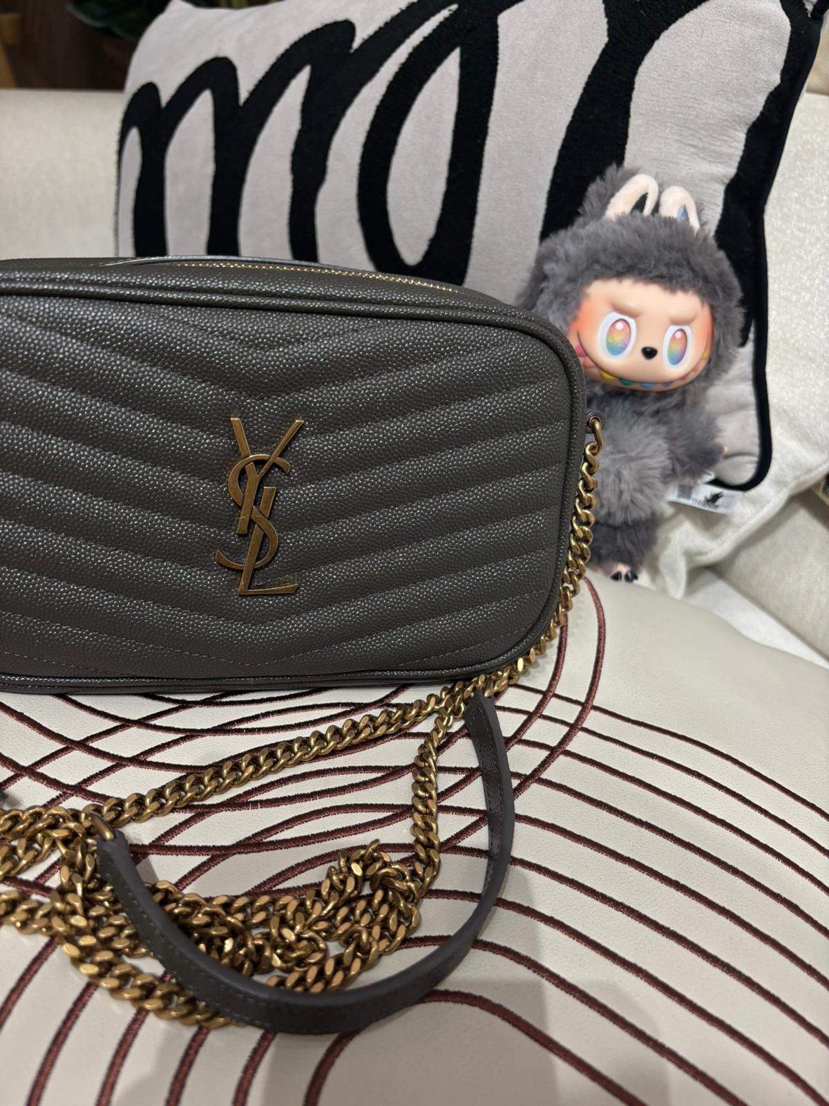 YSL Lou Lou Mini Camera Bag 100%Authentic, 98%New ✅Dust bag