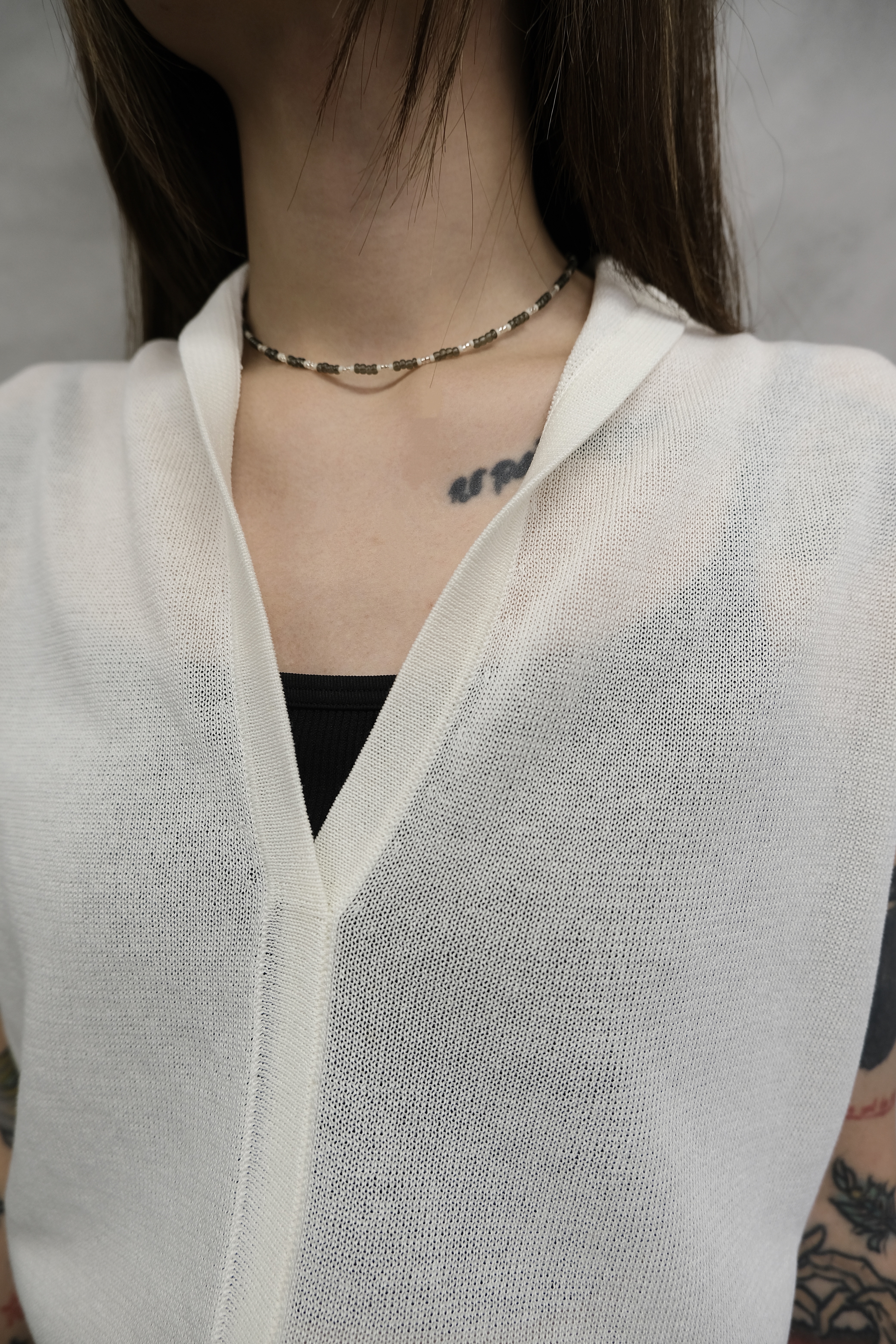 High quality v-neck knit top #top135