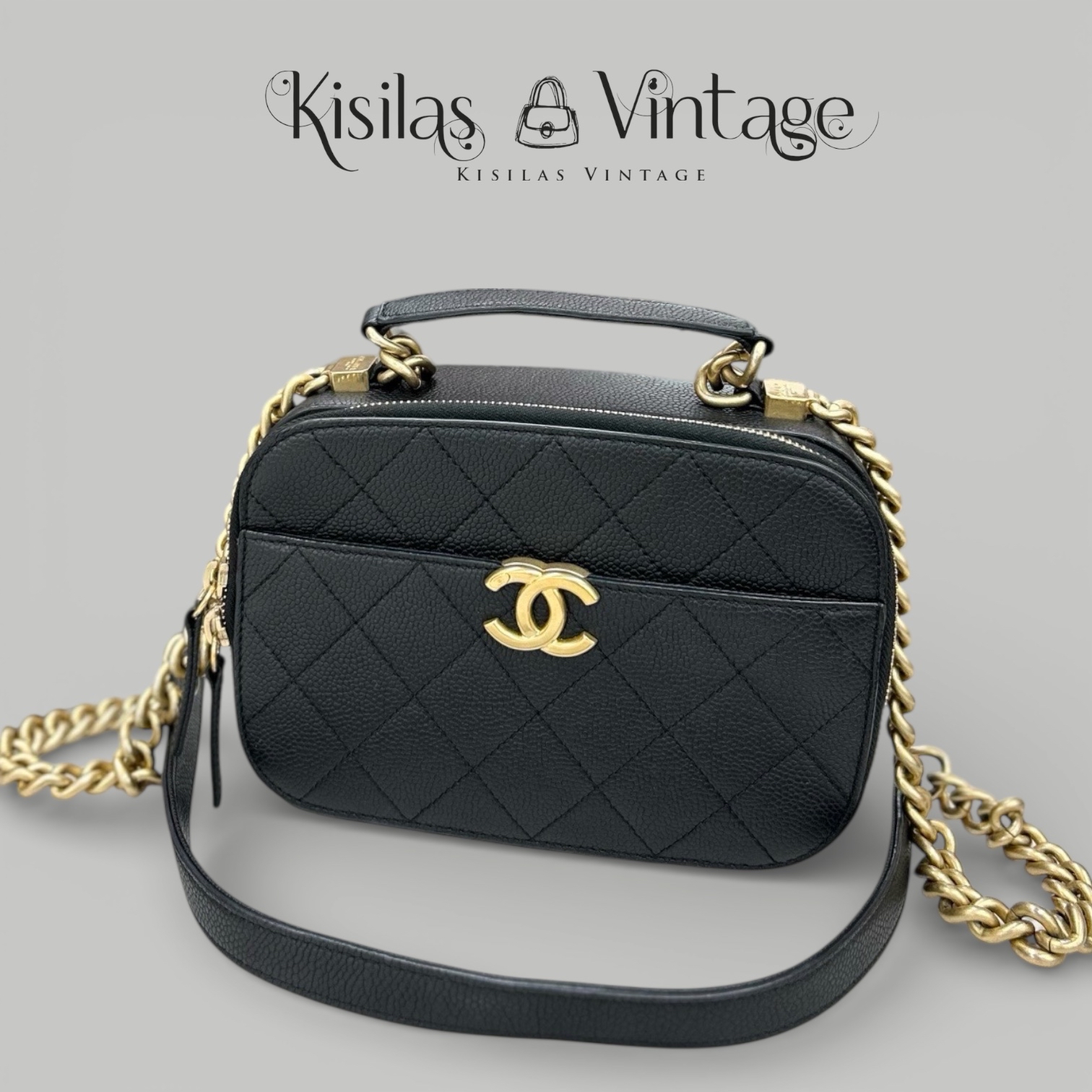 Chanel Caviar Camera Bag