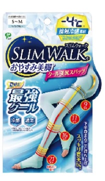 Slim Walk美腿壓力露趾襪褲(M-L)PH-774