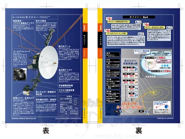 1/48 Unmanned Space Probe Voyager w/Mission Emblem Patch