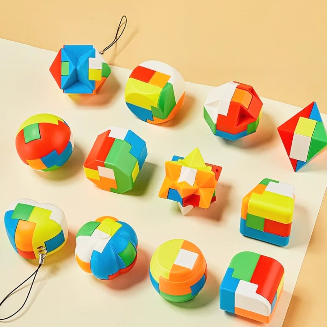 小玩具- 魯班鎖匙扣 (T402) 🚛 送貨方式請選(3)