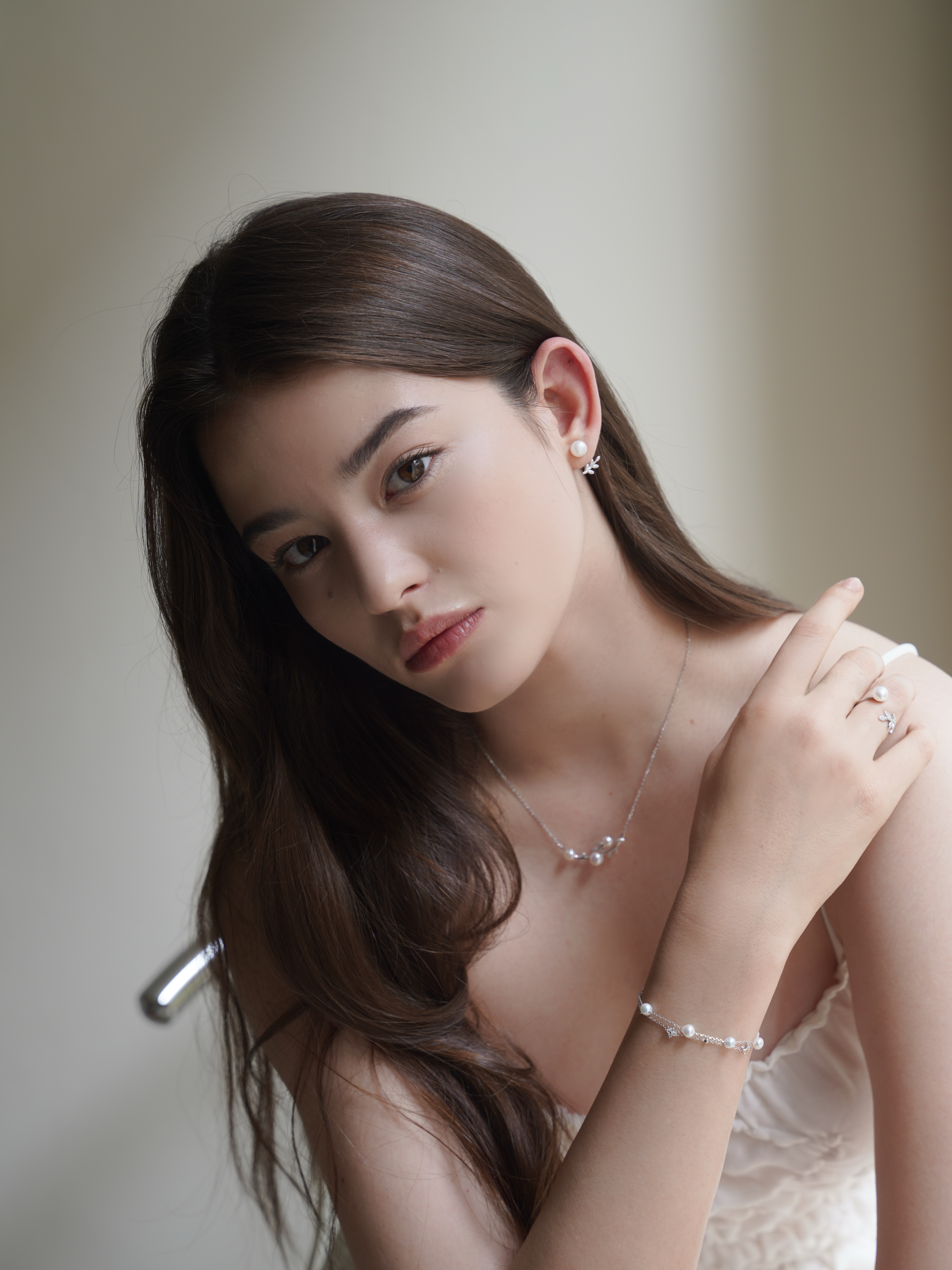 枝影珍珠耳環 Shawdowes Branch Pearl Earring