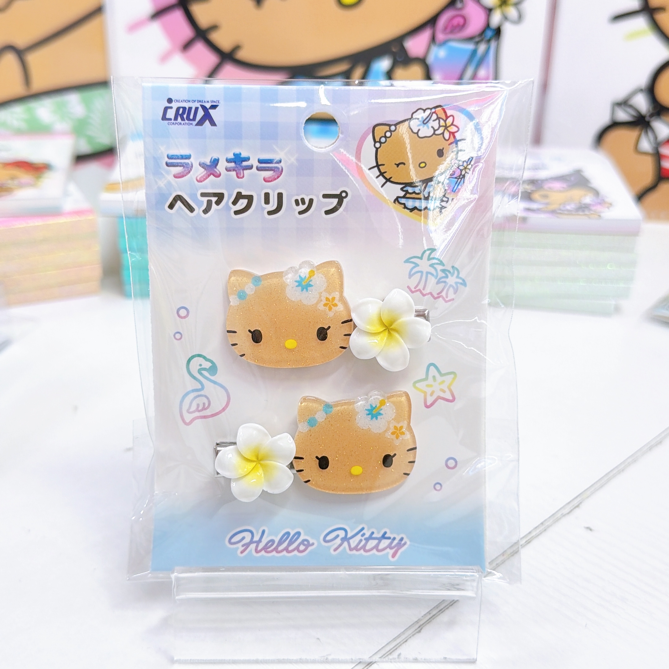 日本直送新款Sanrio黑皮夏威夷系列 文具產品