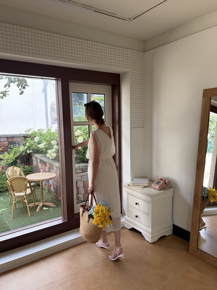 The Romance Two-Way Dress (Cream)