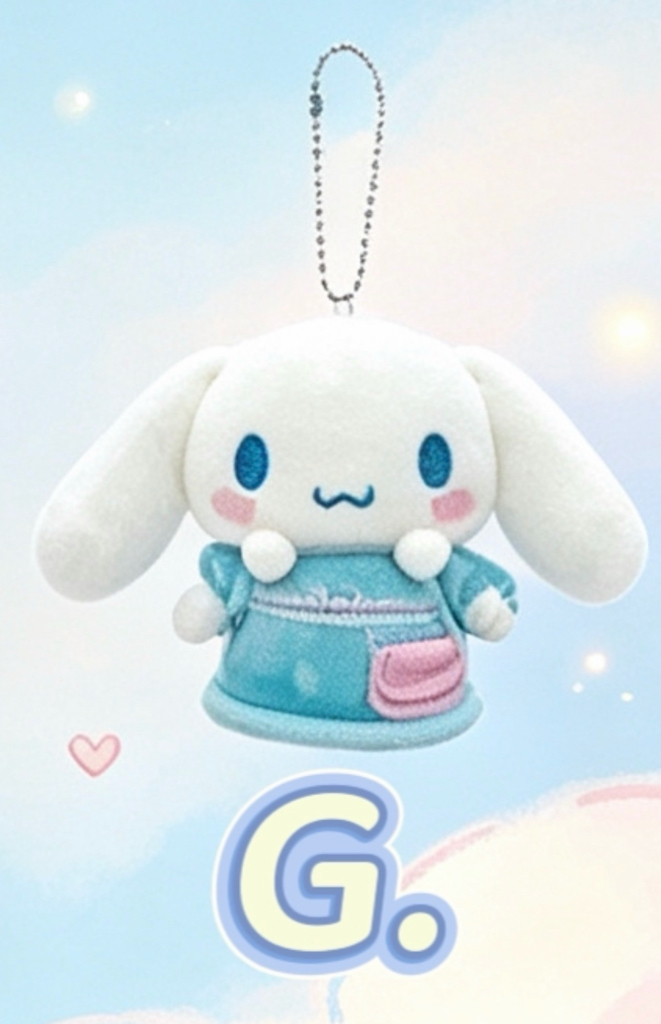 [2月尾到貨] 日本直送Cinnamoroll 25週年掛飾