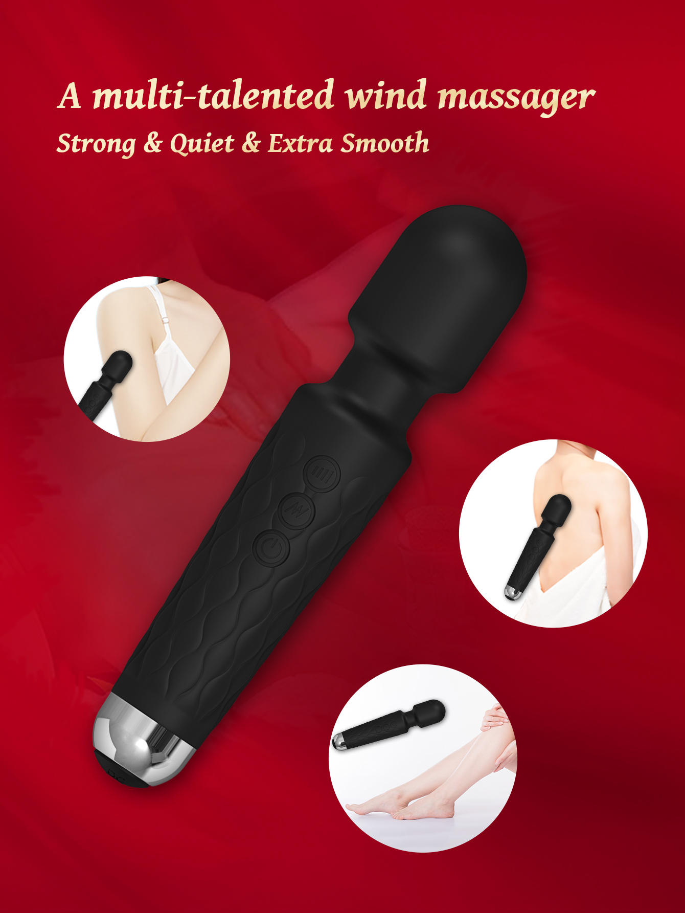 爆款振动棒女性成人性用品av棒情趣按摩棒玩具