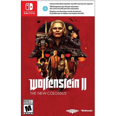 (🔥FLASH SALE🔥) Wolfenstein 2: The New Colossus (Nintendo Switch) Digital Download