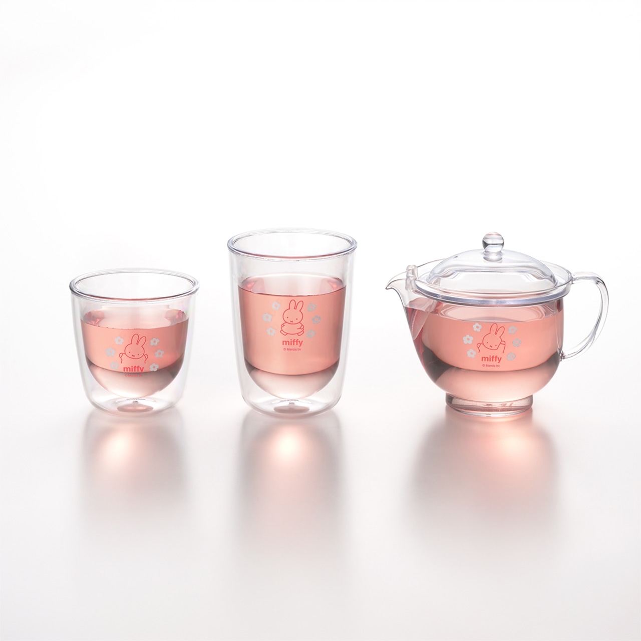 Miffy雙層水杯 & 茶壺