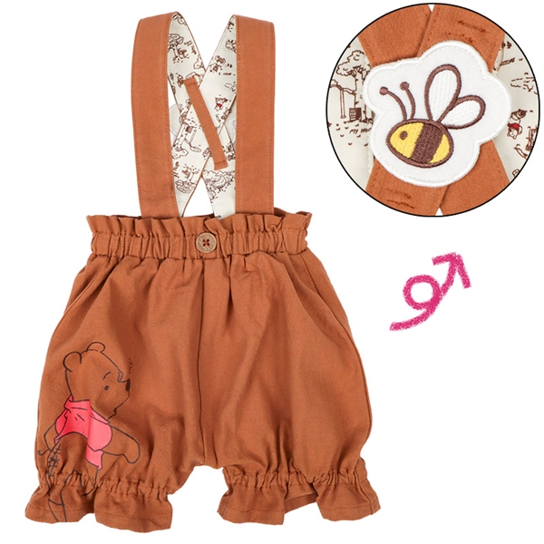 🇯🇵預訂 日本直送🇯🇵Winnie the pooh小熊維尼印花吊帶褲