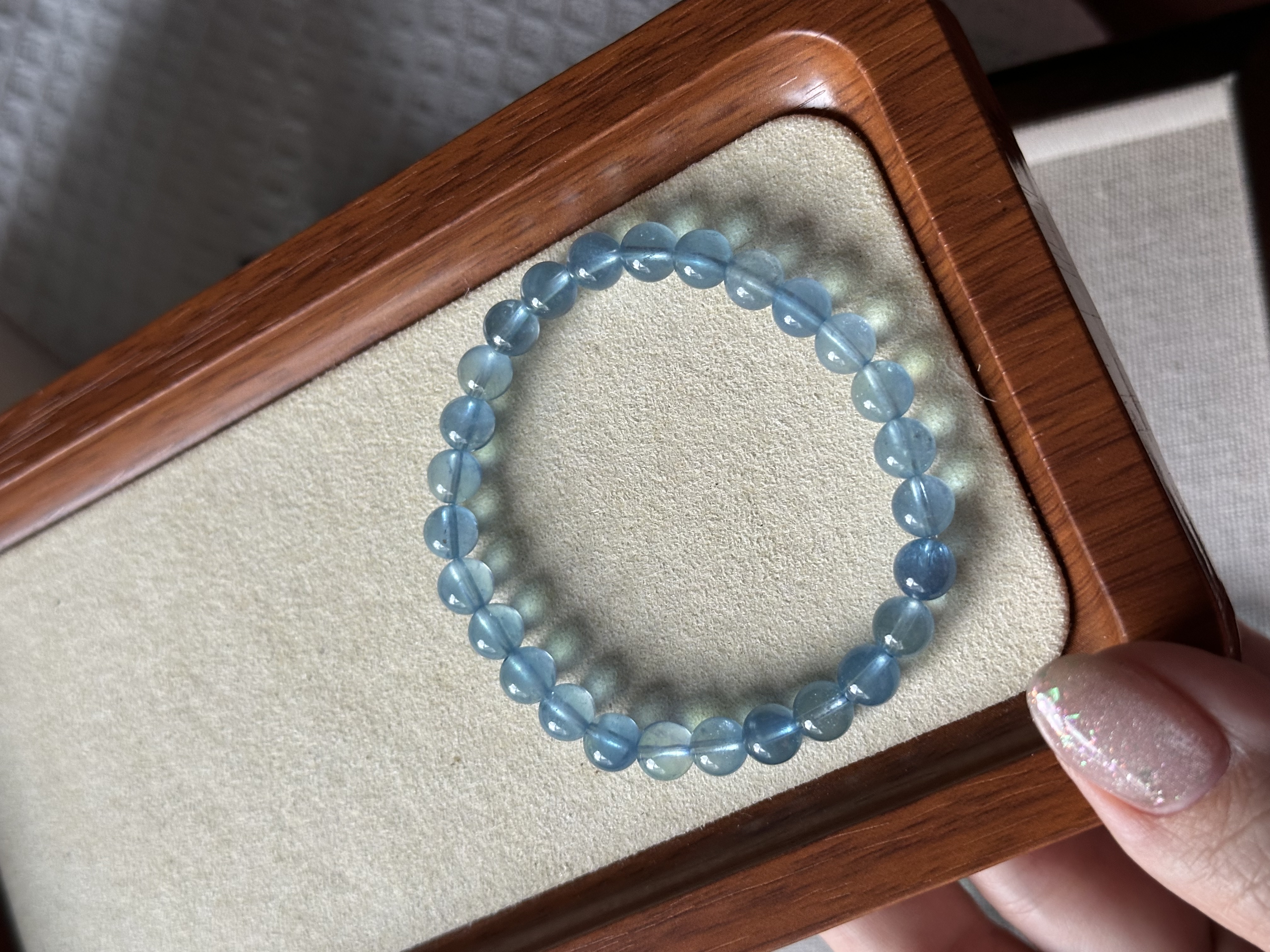 高货海蓝宝 ｜ High Grade Aquamarine 7.0mm [A01]