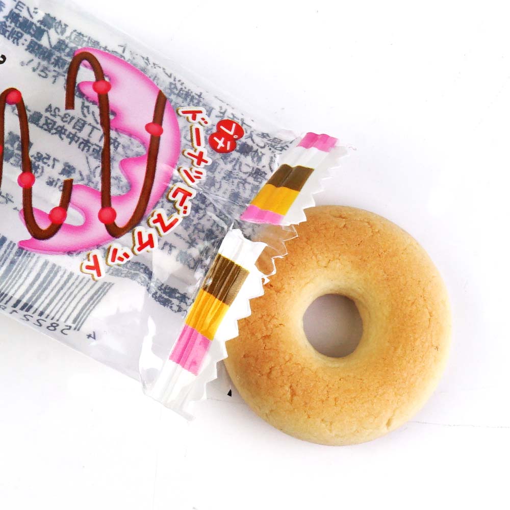 🆕【⭐訂購⭐】🇯🇵日本直送 #日本製 甜甜圈造型 水泡餅(100入獨立包裝)🌀 [ELBD-0002][260227]