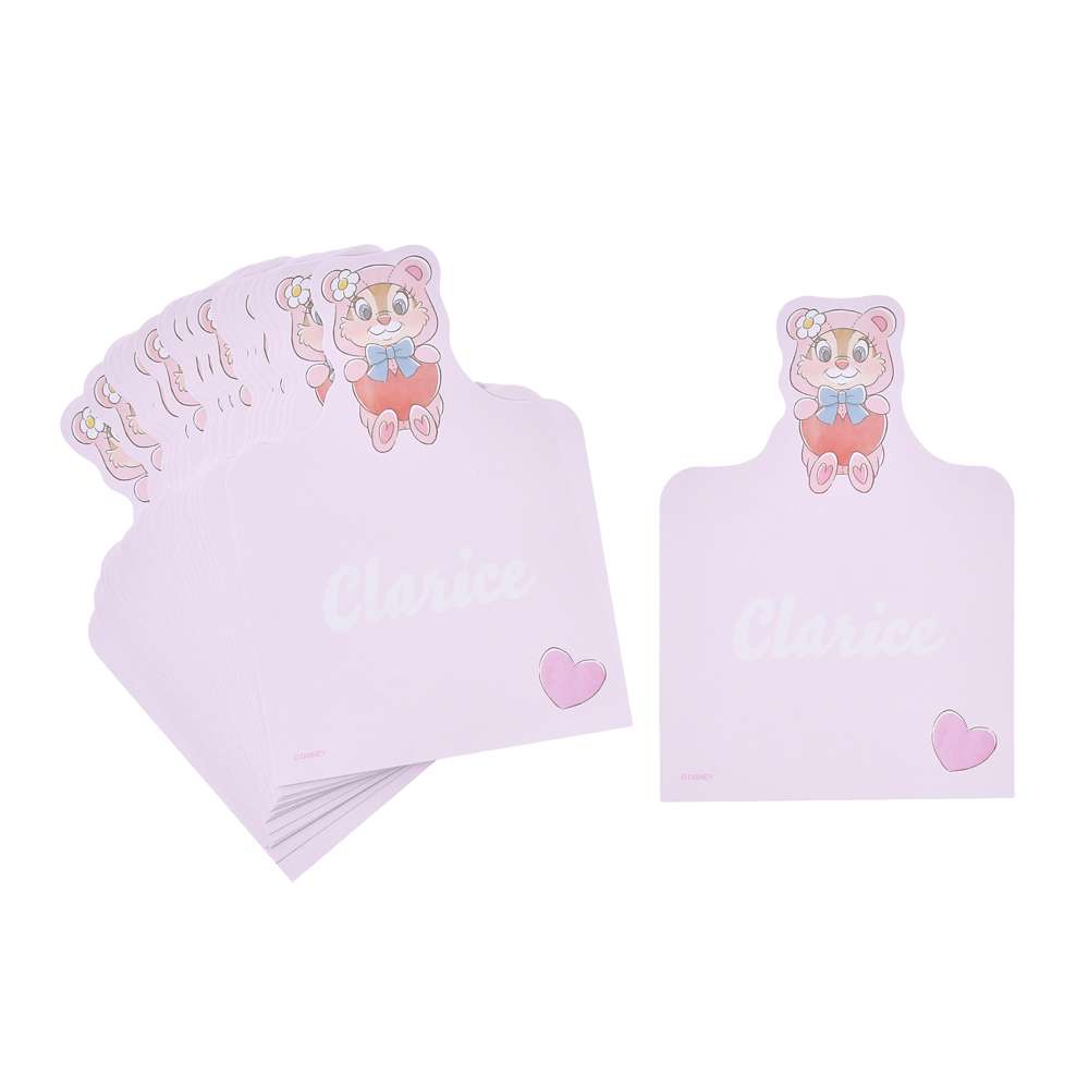 ✈️日本直送🇯🇵預訂🛍日本迪士尼DISNEY Chip & Dale COLLECTION - Chip & Dale, Clarice Memo Pad