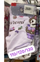 日本現場代購 kuromi 內褲 (紫色) size130