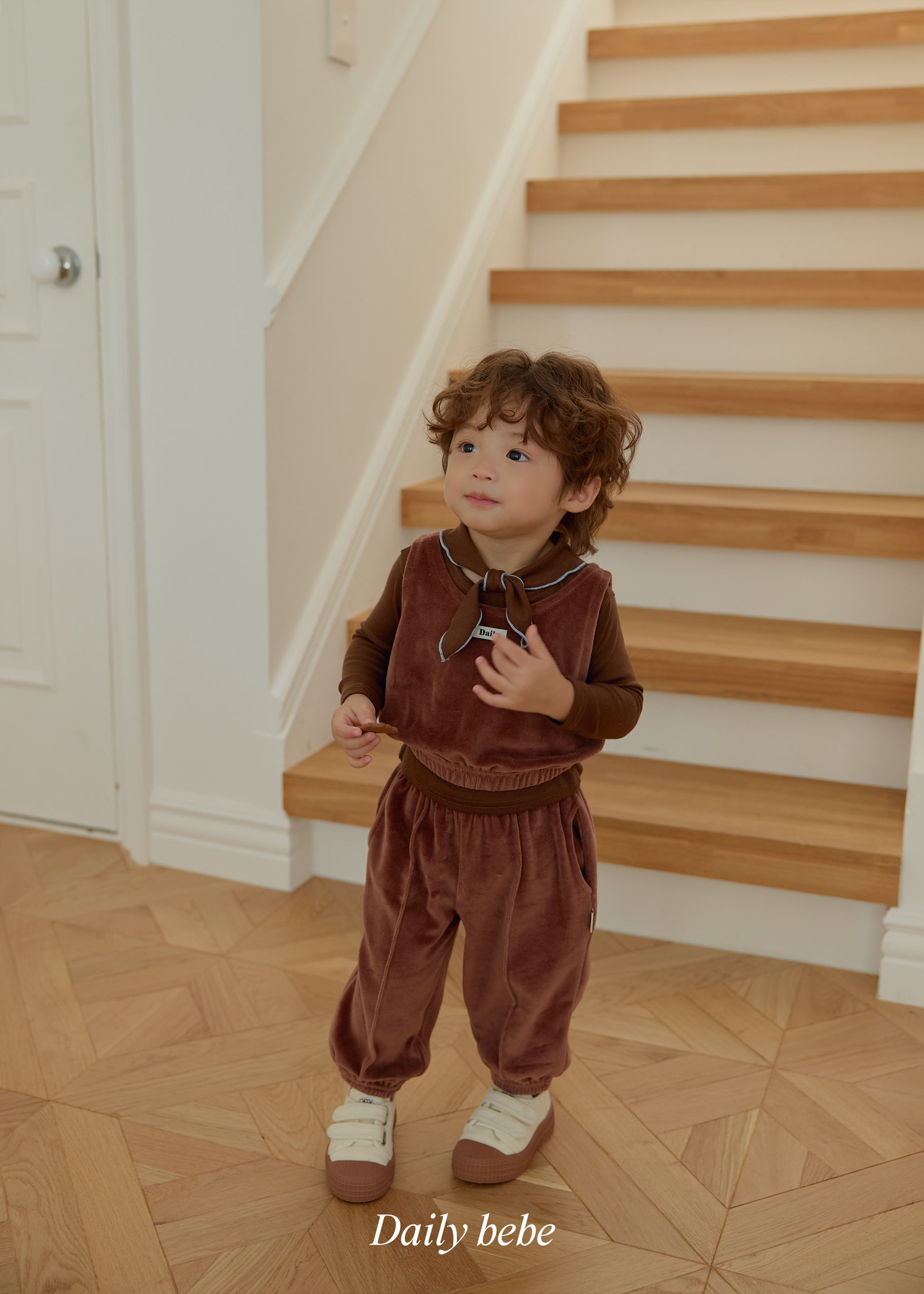 Dailybebe | Velour Matching Set