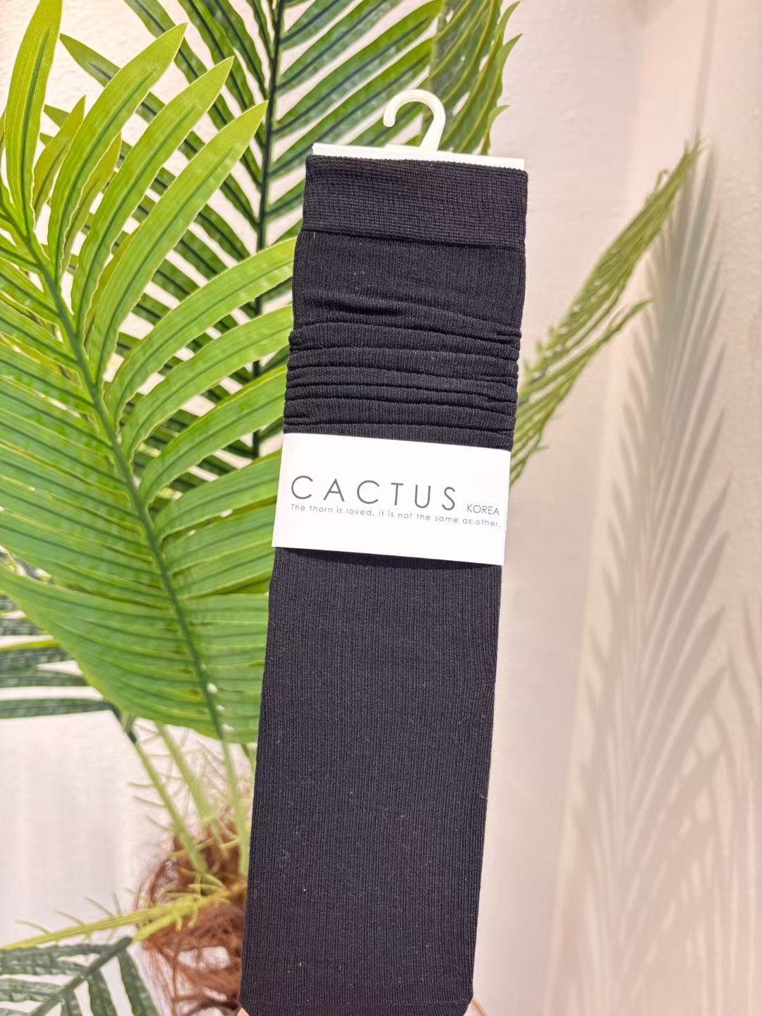 L73 暗紋堆堆薄棉襪