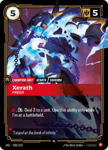 Unleashed - Rare - Fury Rune (Set 3)