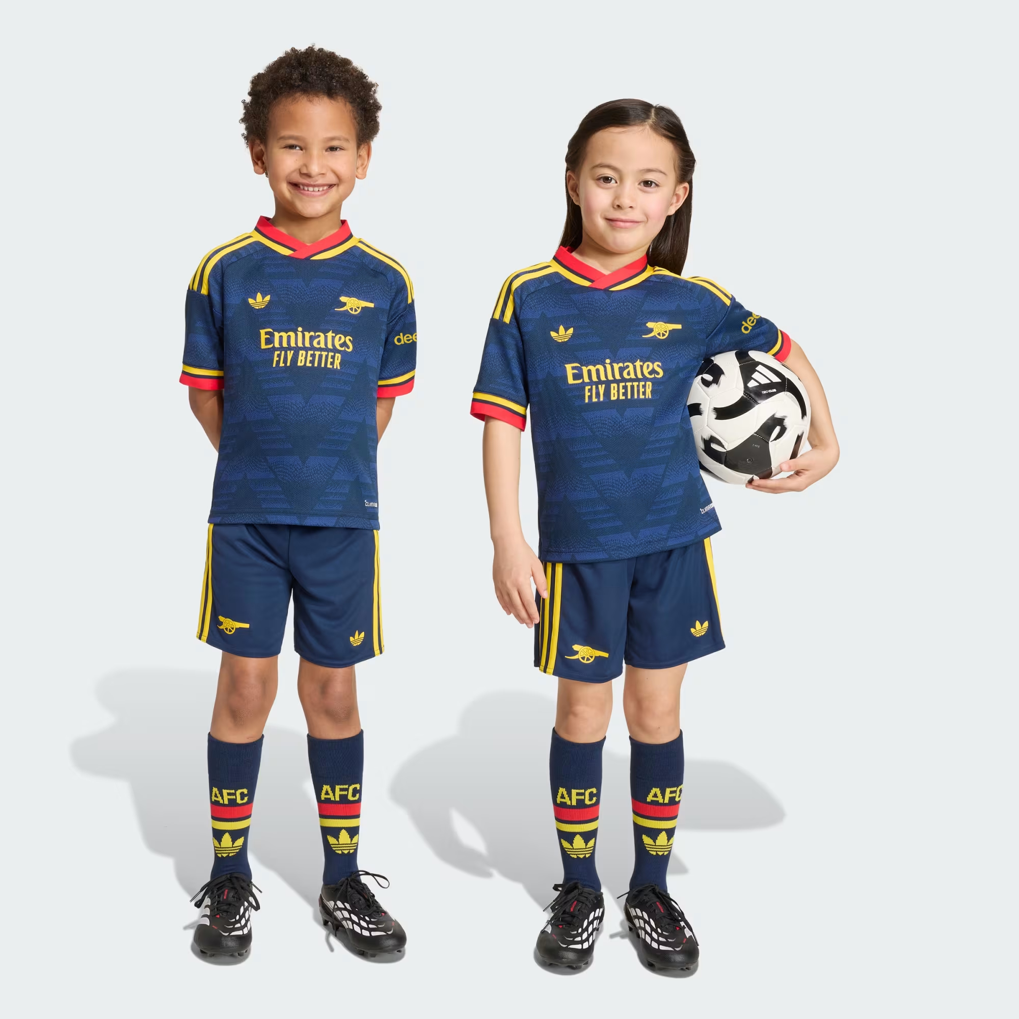 🍌Adidas Arsenal 阿仙奴 2026-27 作客球衣幼童套裝 KB9940
