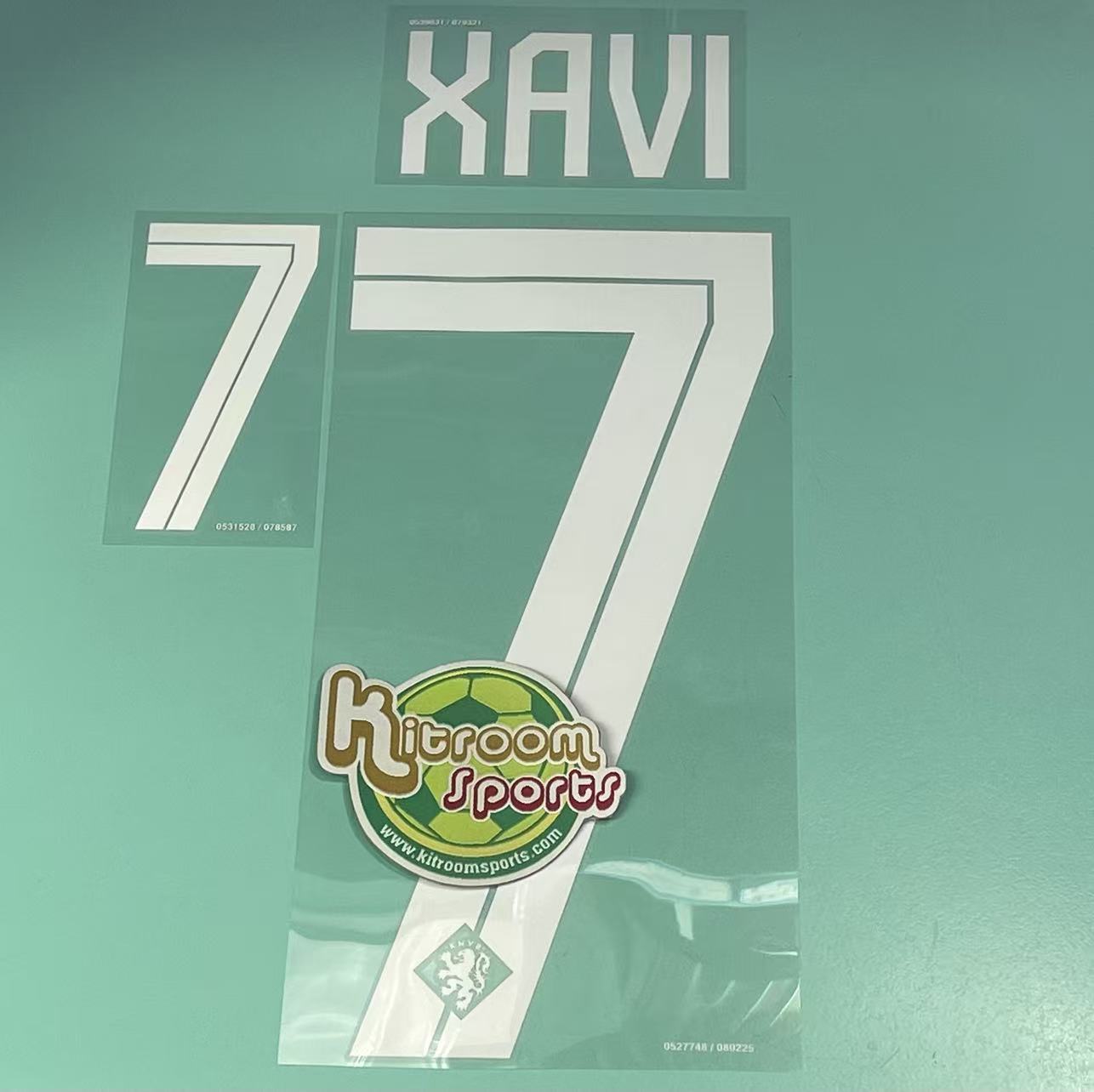 2024 Netherland Away Nameset #7 XAVI