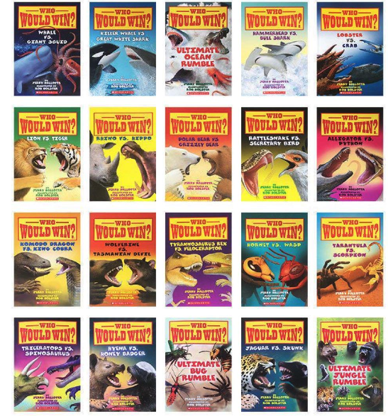 Who Would Win? 猜猜誰會贏 學樂科普書｜25 books｜點讀版